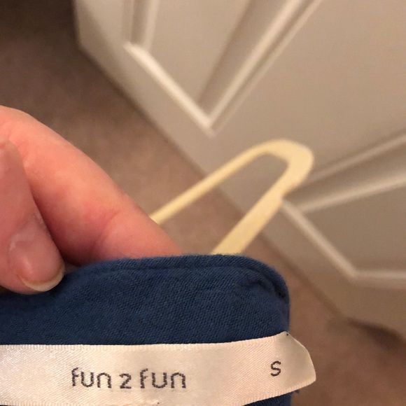 Cute teal summer dress - Picture 4 of 4